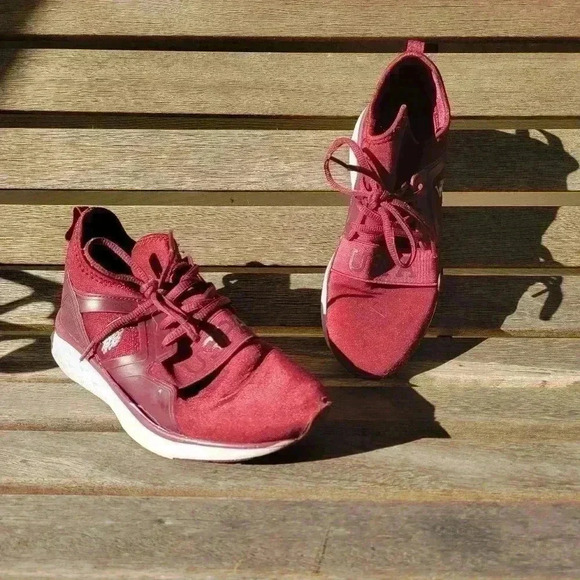 U.S. Polo Assn. Shoes - U.S. Polo Assn. Jace-I Oxford Maroon/White Size 7 Womens